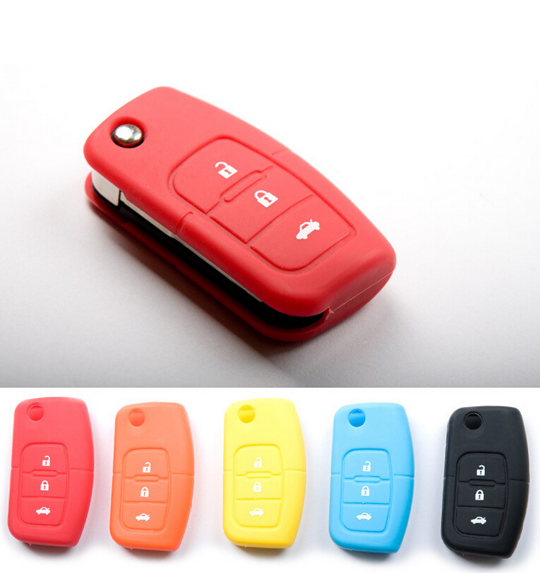 silicone car key cover